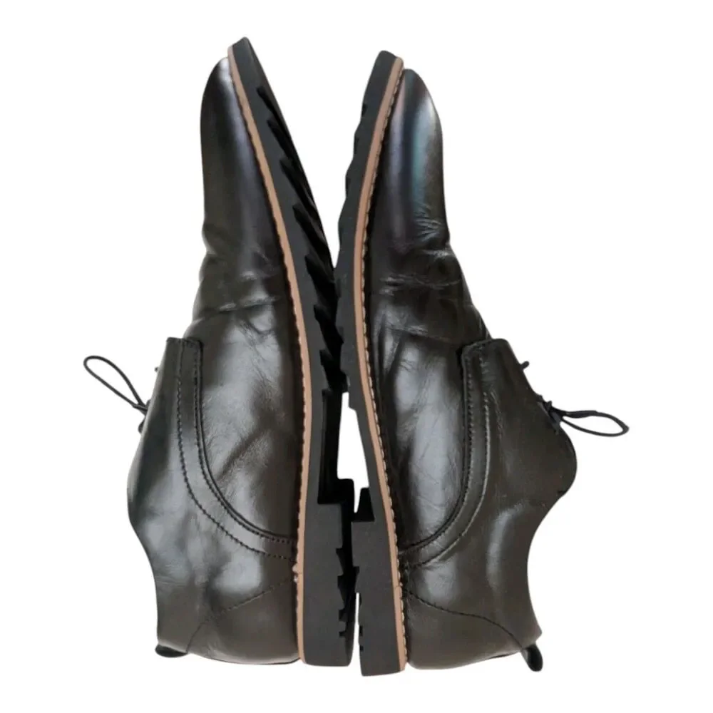 ILoveSia Soft Leather Casual Business Oxford Dress Shoes Black Men's Size 9.5